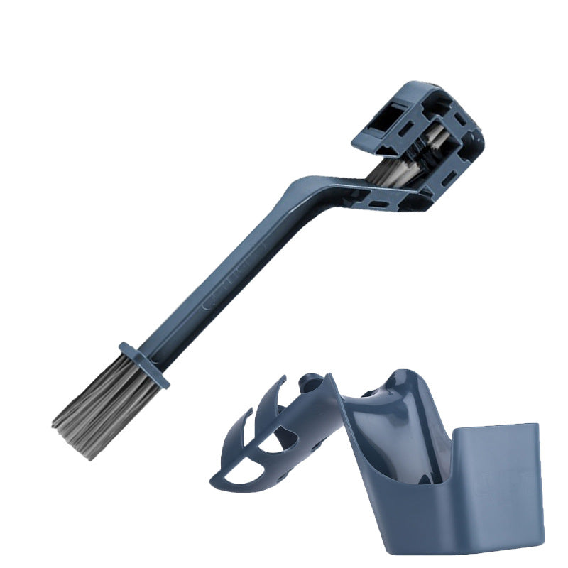 Bicycle Chain Cleaning Brush Set with Oil Drip Tray, Dual-Head Scrubber Tool for Bike Drivetrain Maintenance